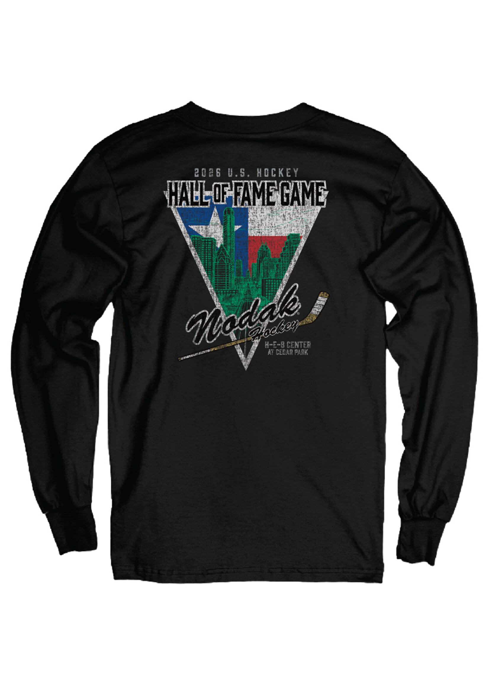 Blue 84 HOF 26 Lonestar Hockey Long Sleeve Shirt