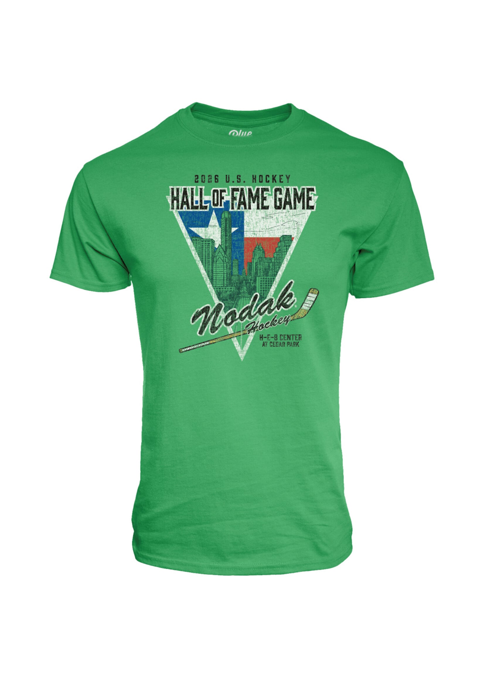 Blue 84 HOF 26 Lonestar Hockey Short Sleeve Shirt