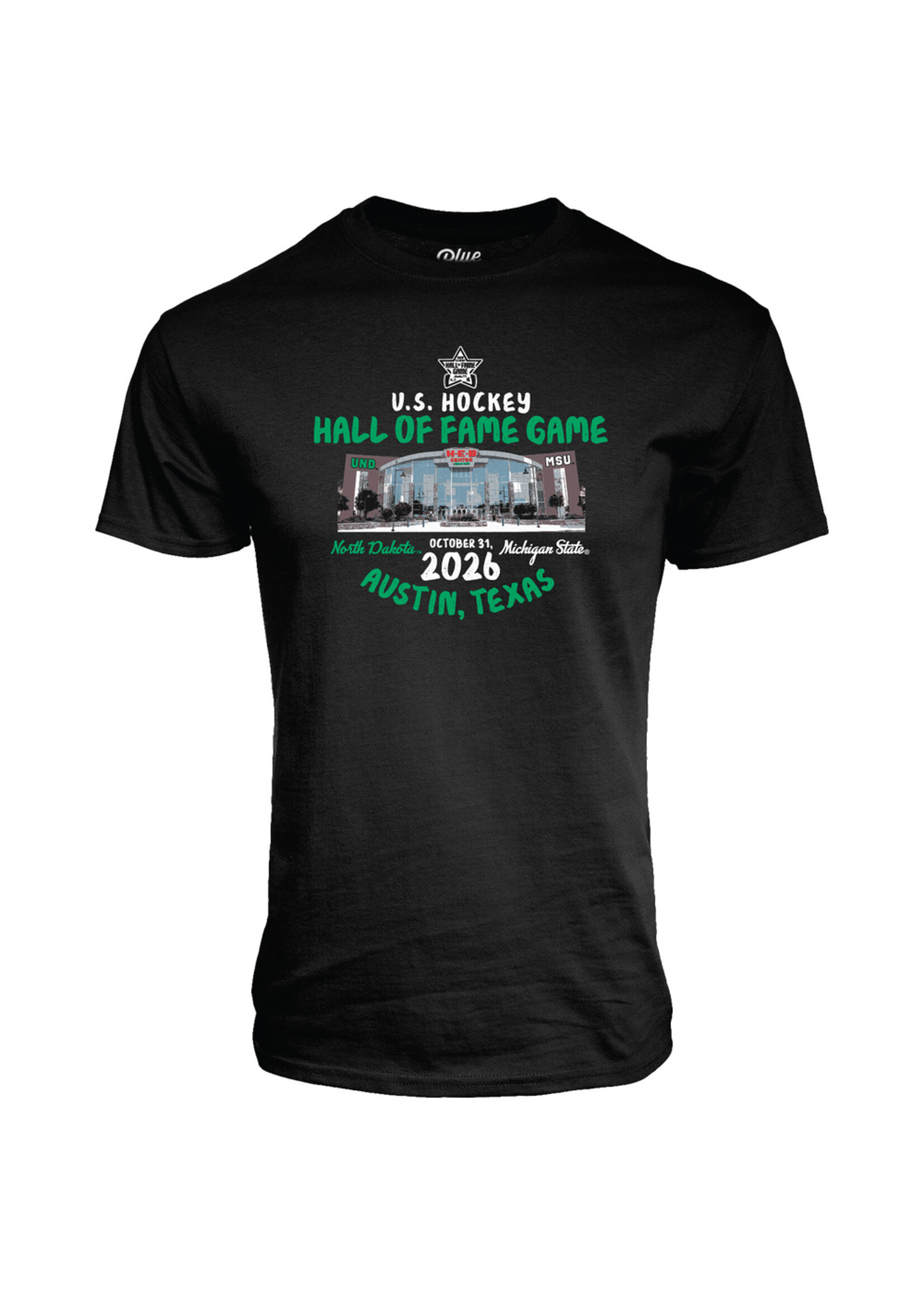 Blue 84 H-E-B Center HOF Game Short Sleeve Shirt