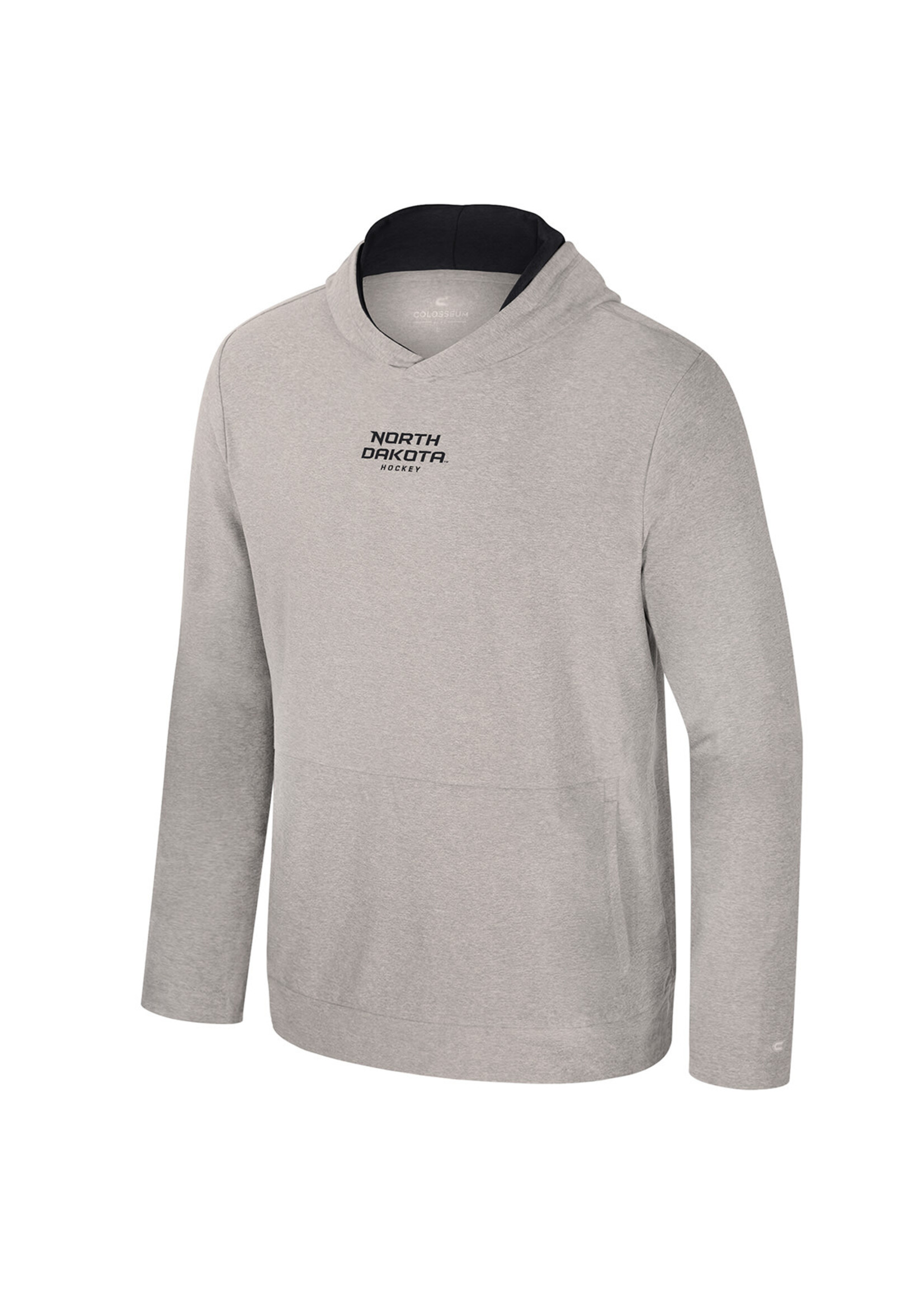 Colosseum Athletics North Dakota Hockey Cicero Hooded Long Sleeve
