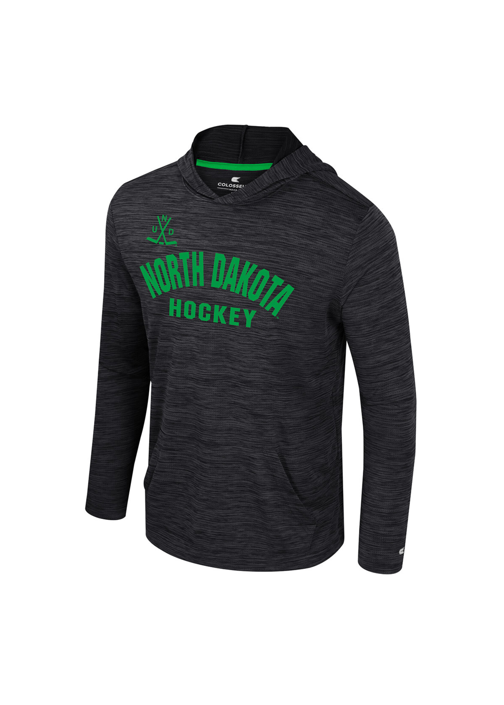 Colosseum Athletics ND Hockey Consistency Hooded Long Sleeve