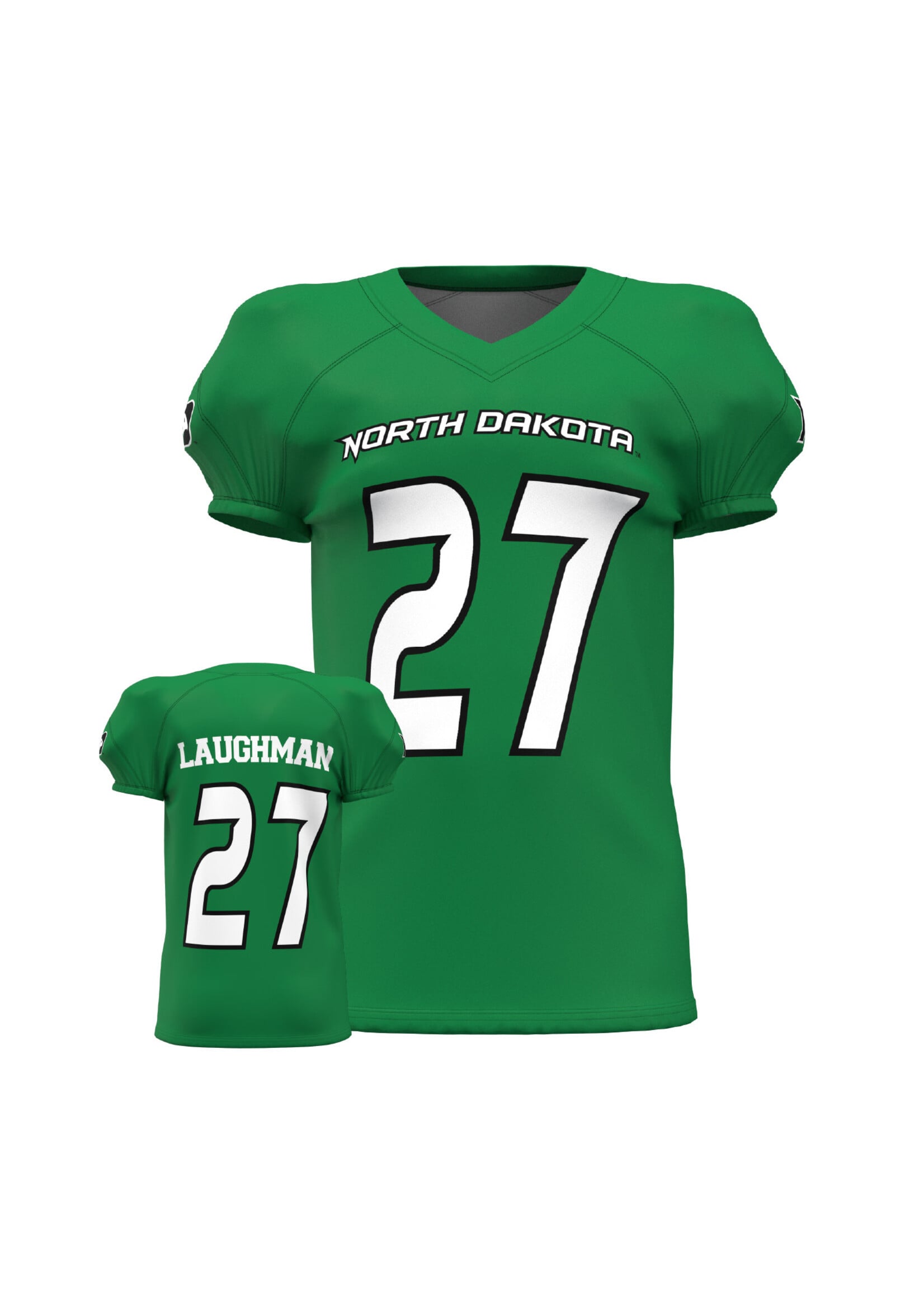 AHUNDYP #27 Kenten Laughman Pro Football Jersey - Youth