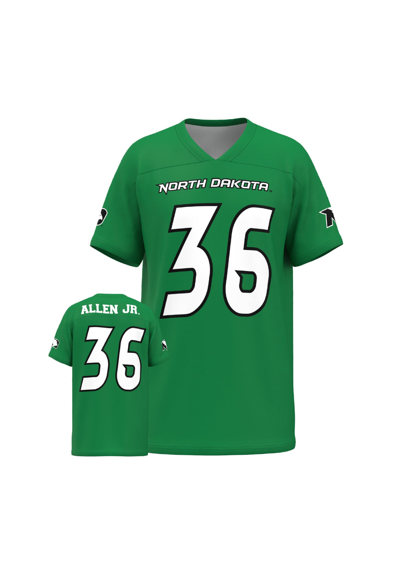 AHUNDYP #36 Pierre Allen Jr.  Women's Replica Football Jersey