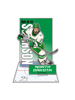 Wincraft Mac Swanson #7 UND Hockey Acrylic Player Display