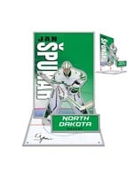 Wincraft Jan Špunar #35 UND Hockey Acrylic Player Display