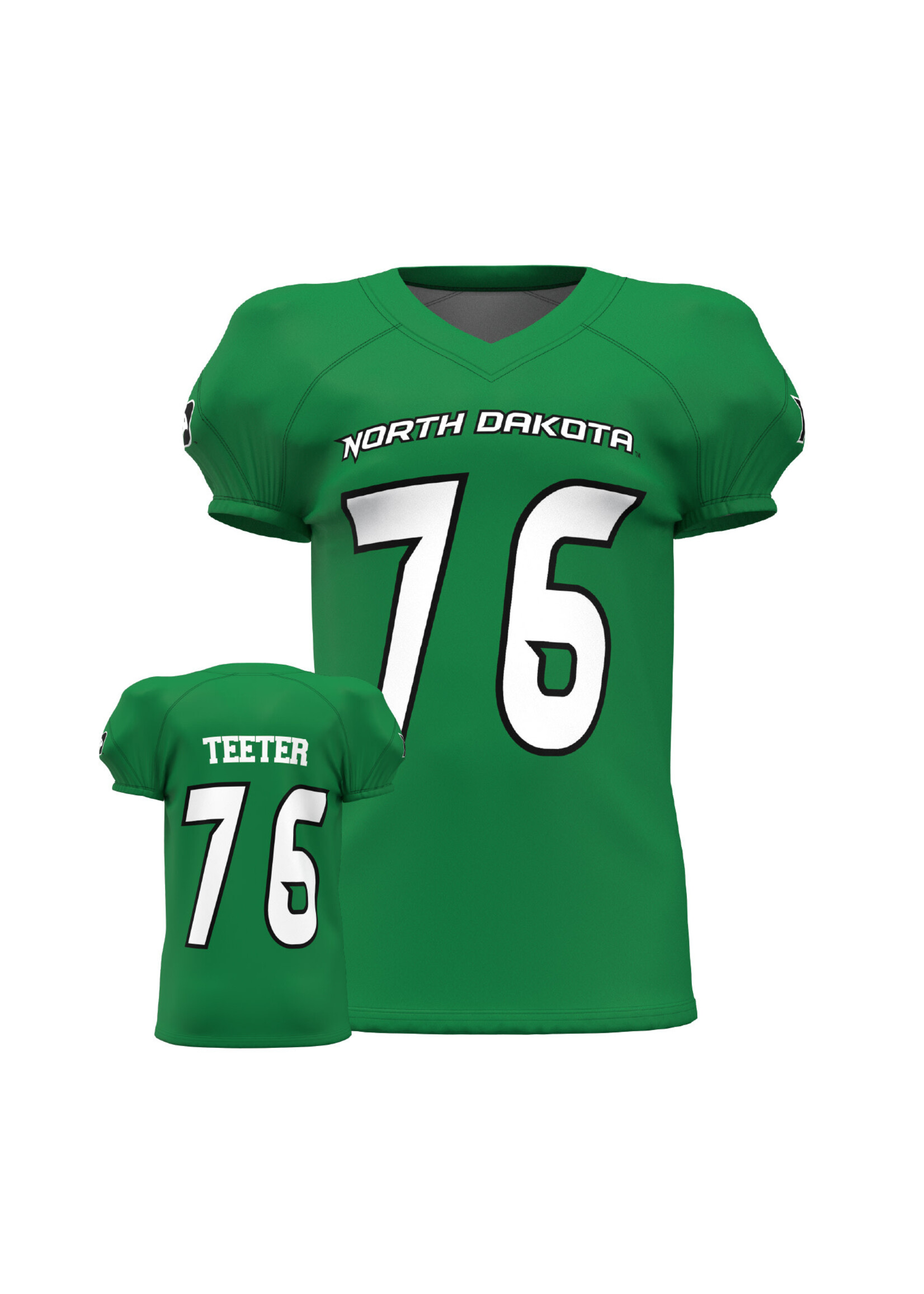 AHUNDYP #76 Ayden Teeter  Pro Football Jersey