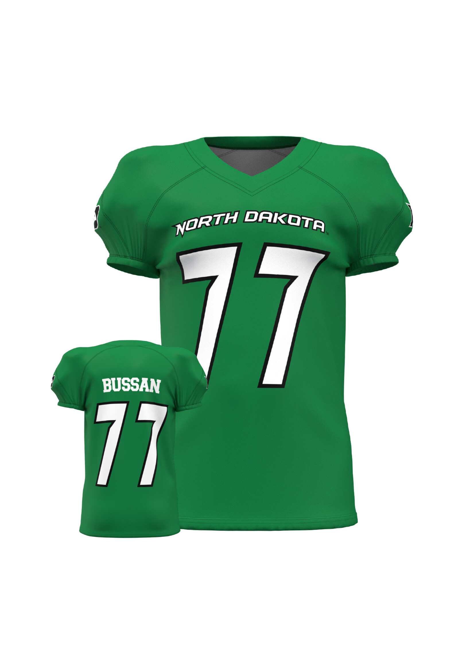 AHUNDYP #77 Mark Bussan Pro Football Jersey