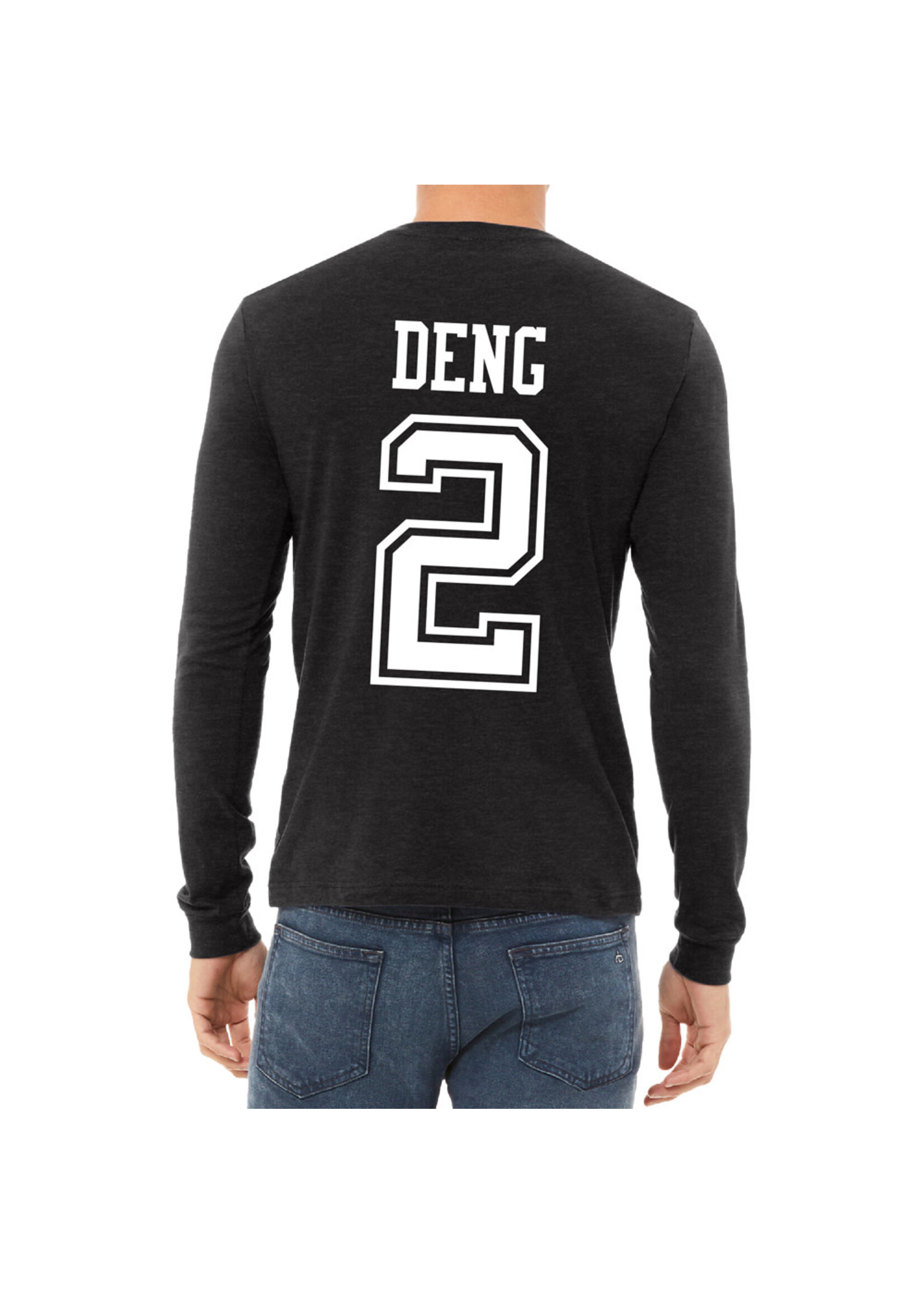 AHUNDYP #2 Deng Deng North Dakota Football Sport Adult Long Sleeve