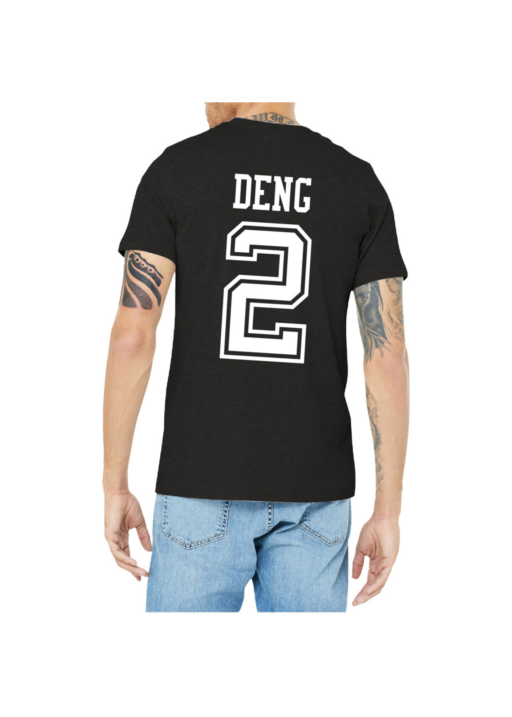 AHUNDYP #2 Deng Deng North Dakota Football Sport Adult Tee