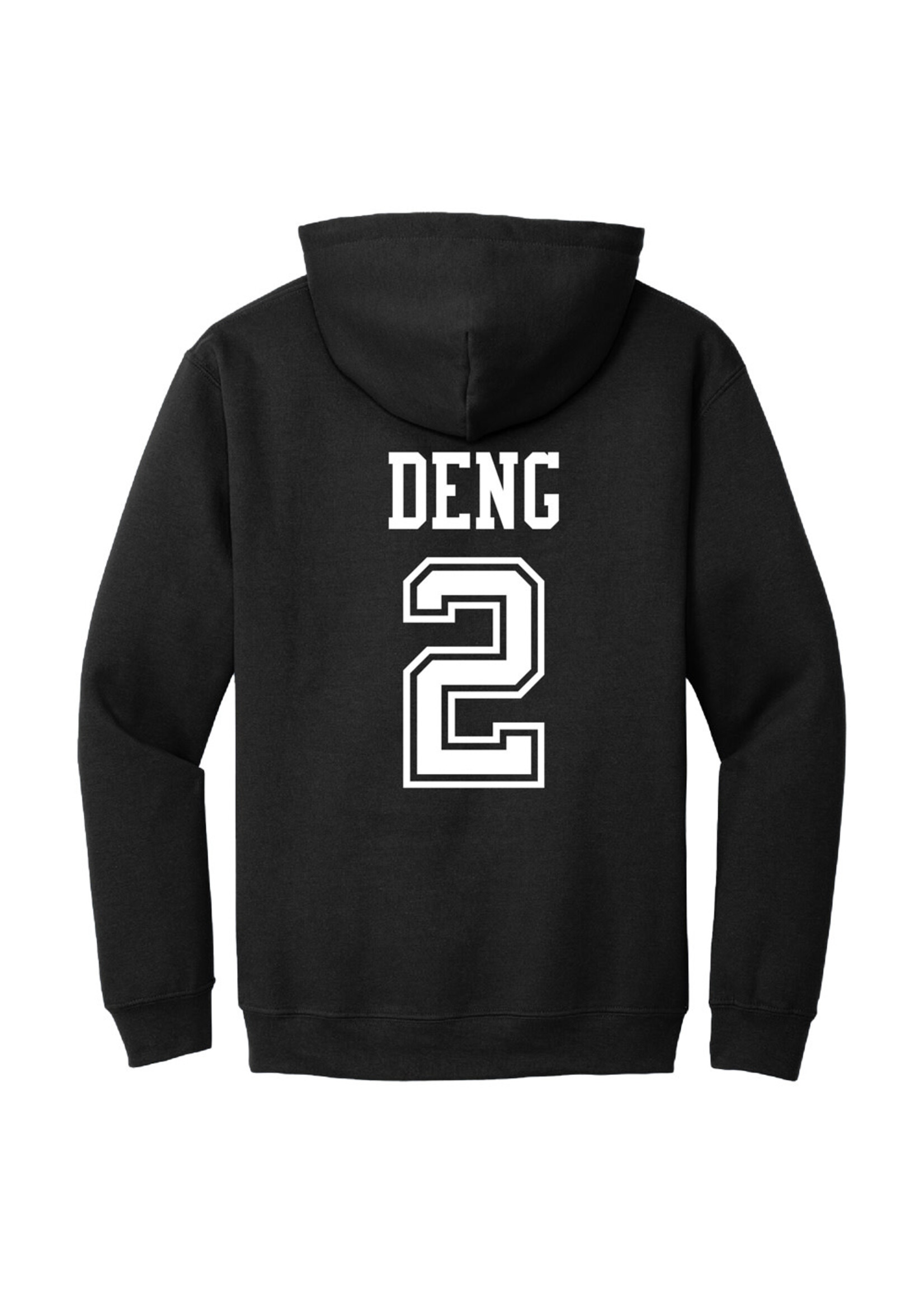 AHUNDYP #2 Deng Deng North Dakota Football Sport Youth Hood