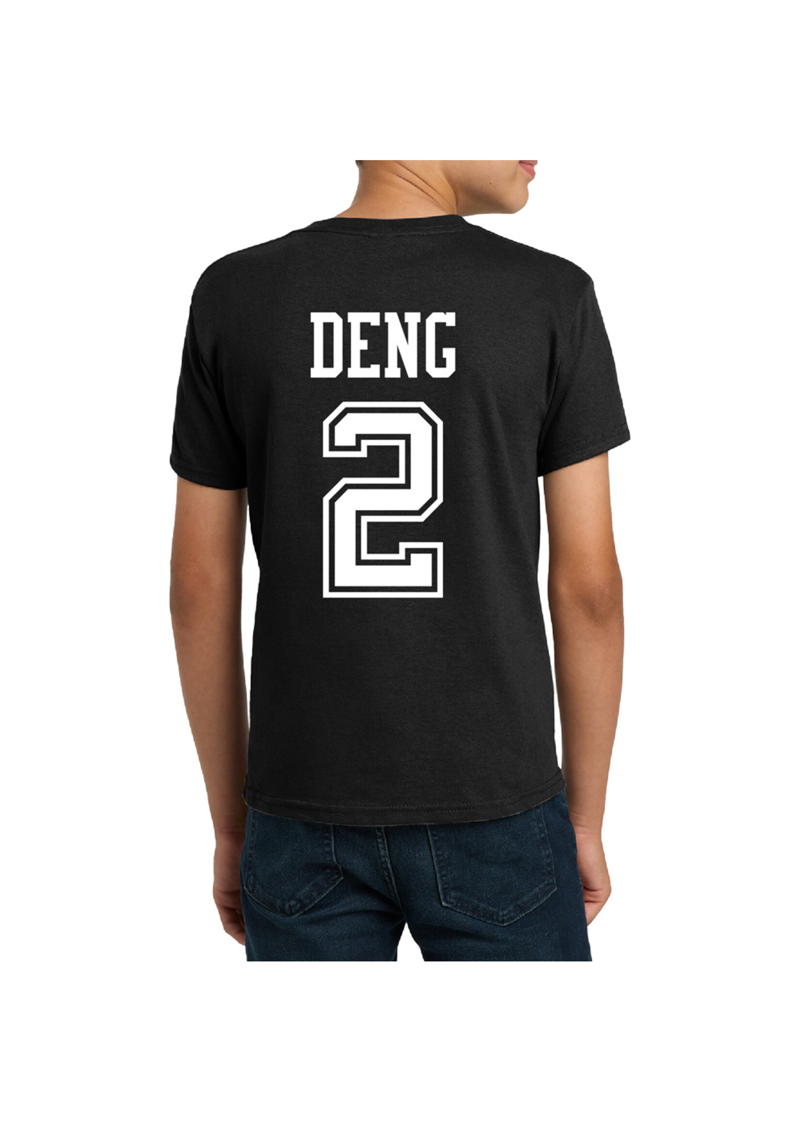 AHUNDYP #2 Deng Deng North Dakota Football Sport Youth Tee