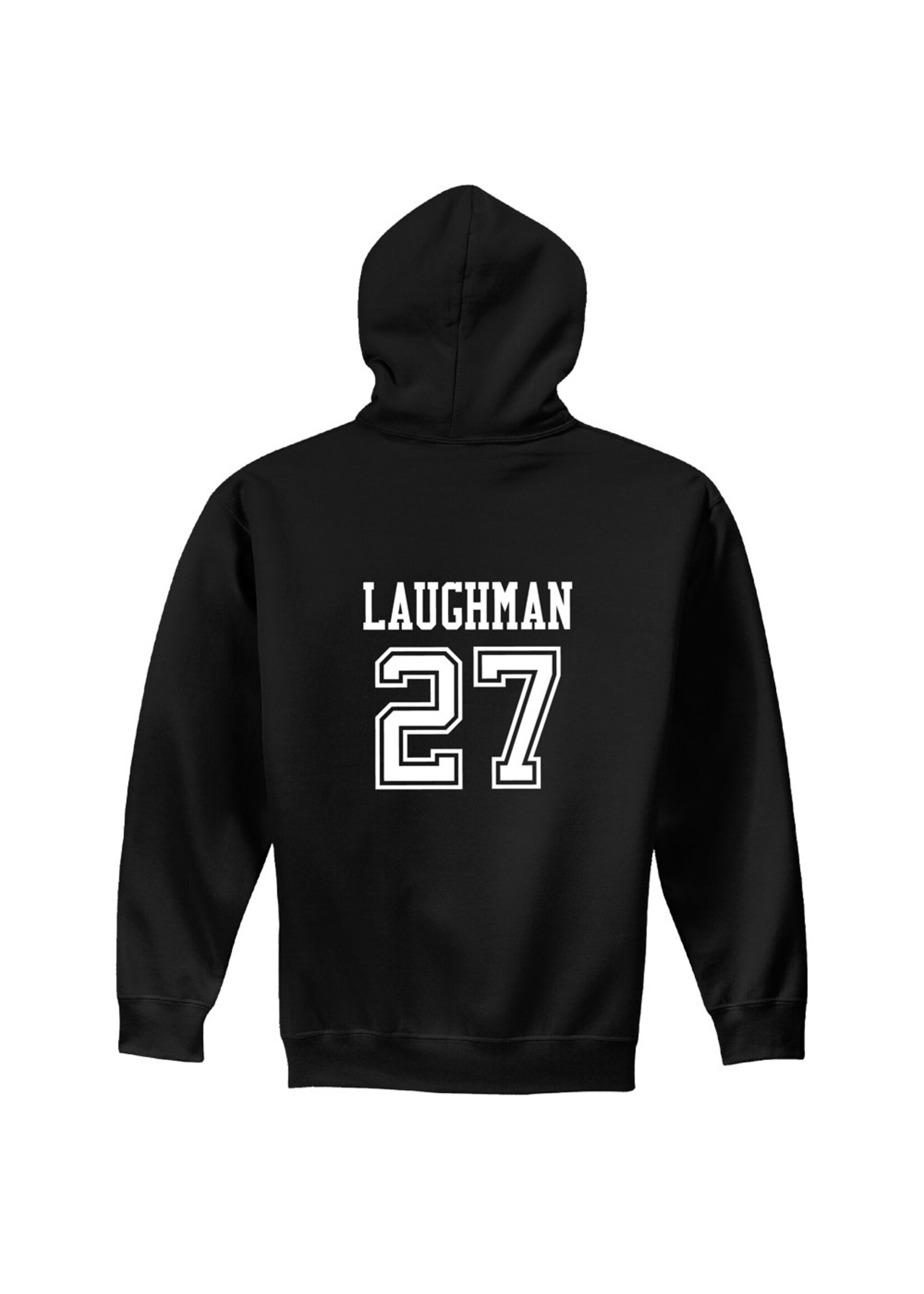 AHUNDYP #27 Kenten Laughman North Dakota Football Sport Adult Hood
