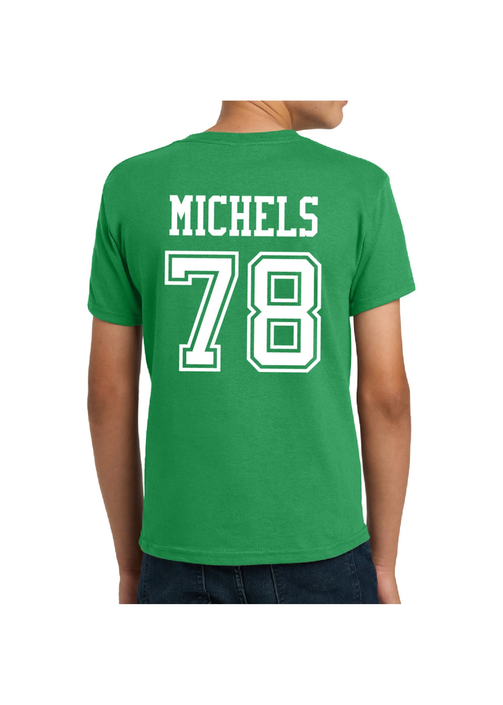 AHUNDYP #78 Alex Michels North Dakota Fighting Hawks Football Sport Youth Tee