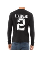 AHUNDYP #2 Garrett Lindberg North Dakota Hockey Sport Adult Long Sleeve
