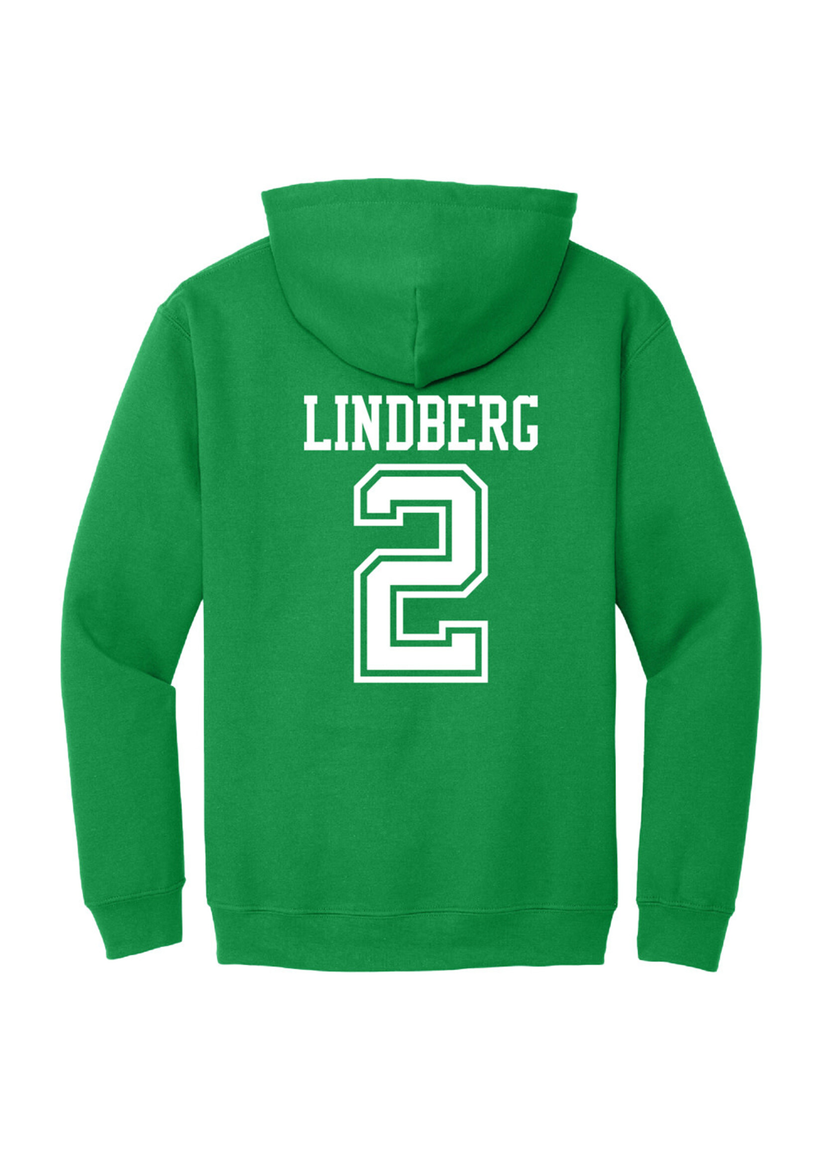 AHUNDYP #2 Garrett Lindberg North Dakota Hockey Sport Adult Hood