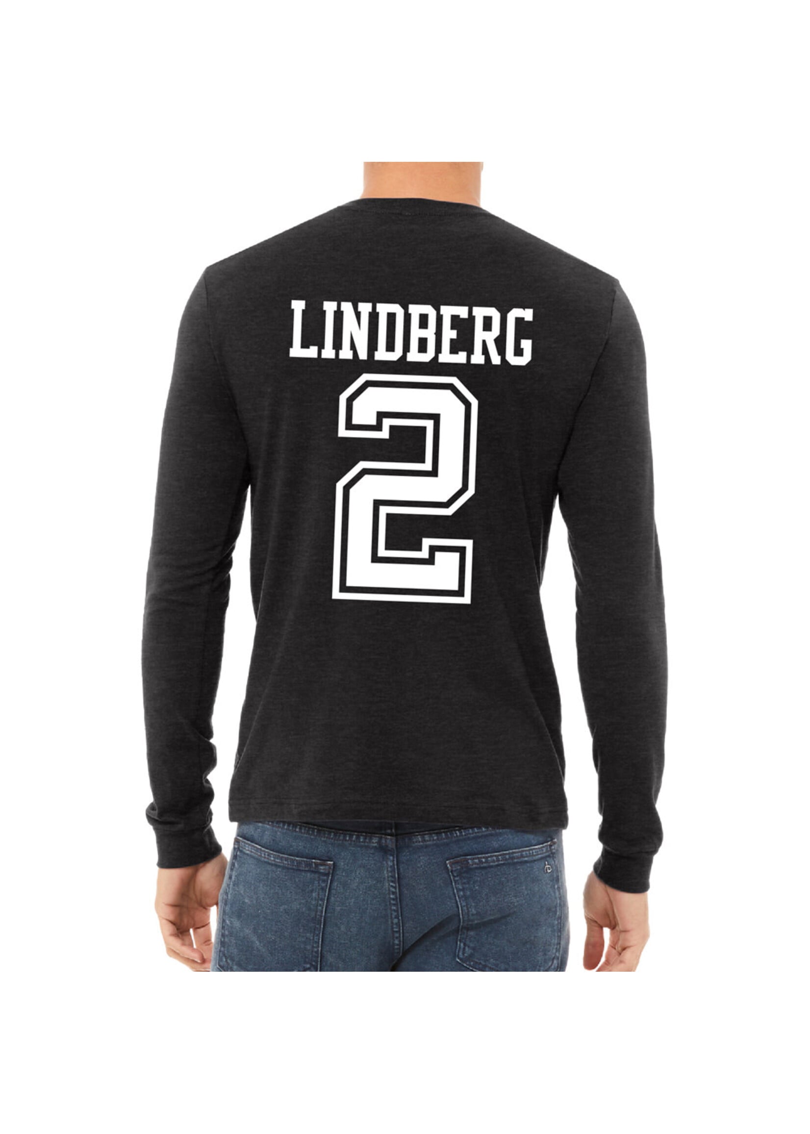 AHUNDYP #2 Garrett Lindberg NODAK Shirzee Adult Long Sleeve