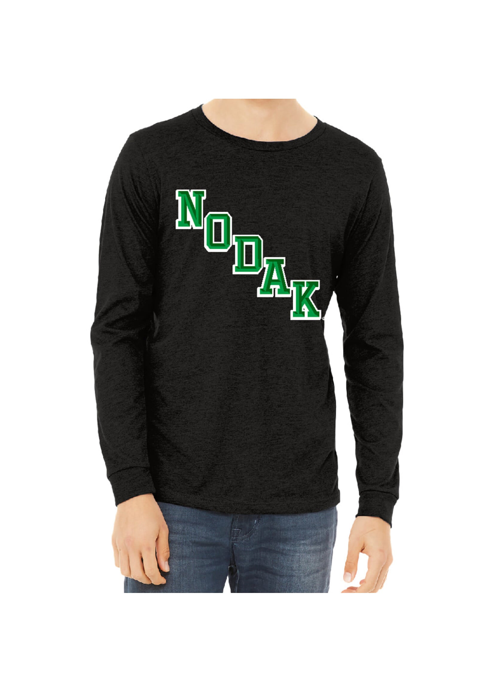AHUNDYP #2 Garrett Lindberg NODAK Shirzee Adult Long Sleeve