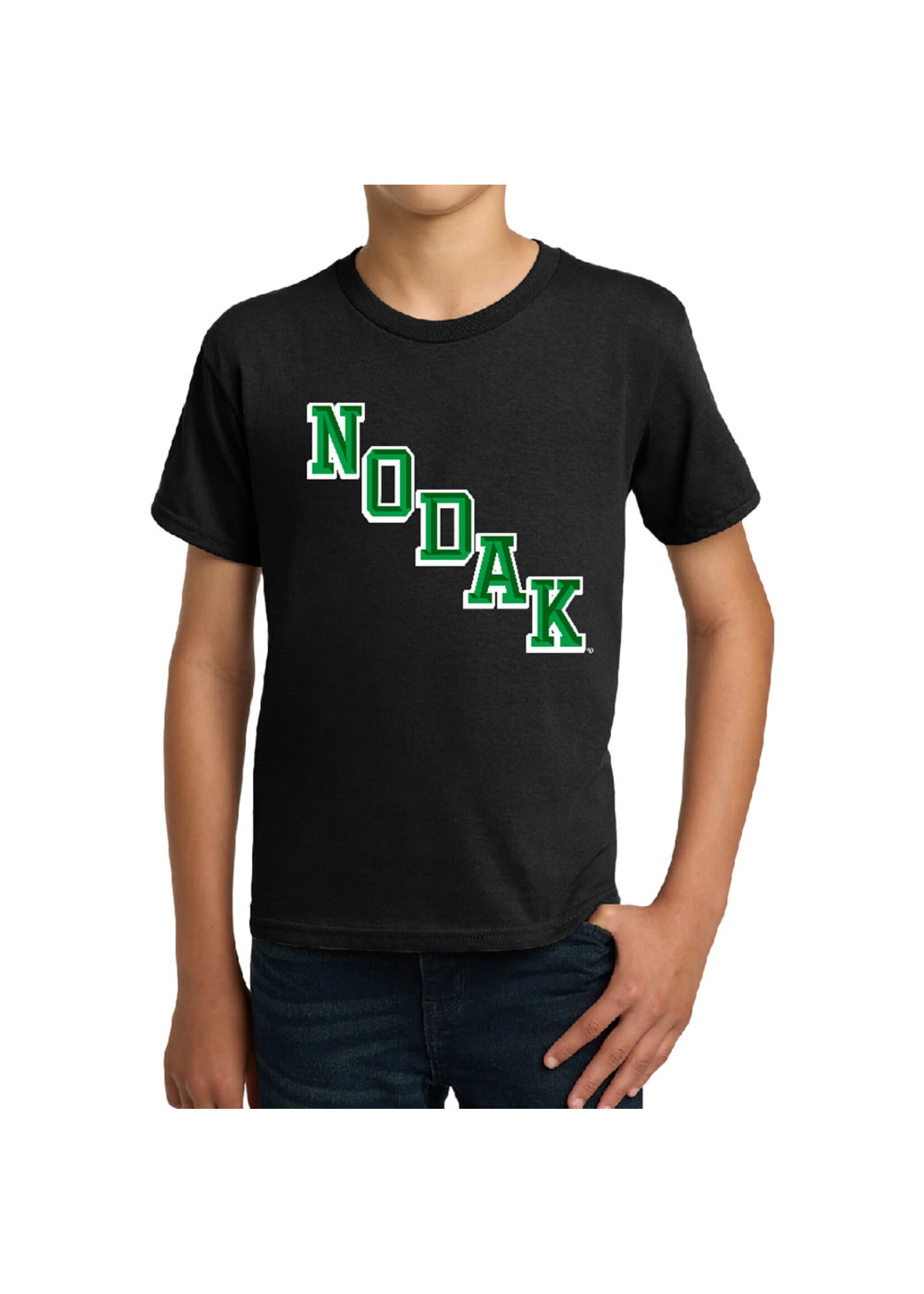 AHUNDYP #2 Garrett Lindberg NODAK Shizee Youth Tee