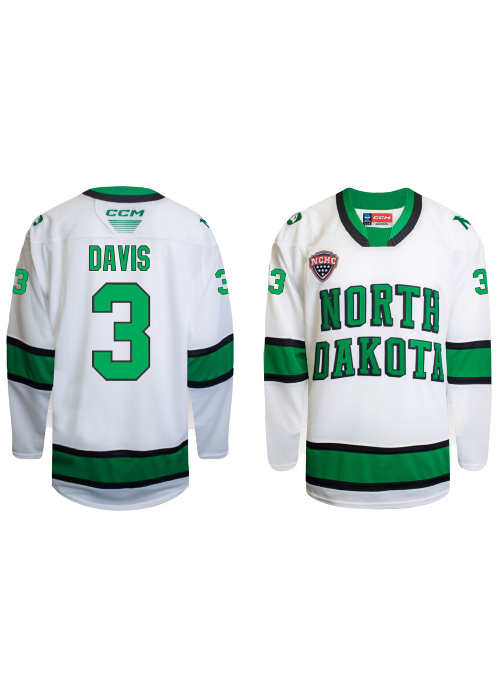 CCM Hockey #3 Connor Davis CCM Hockey Replica Jersey