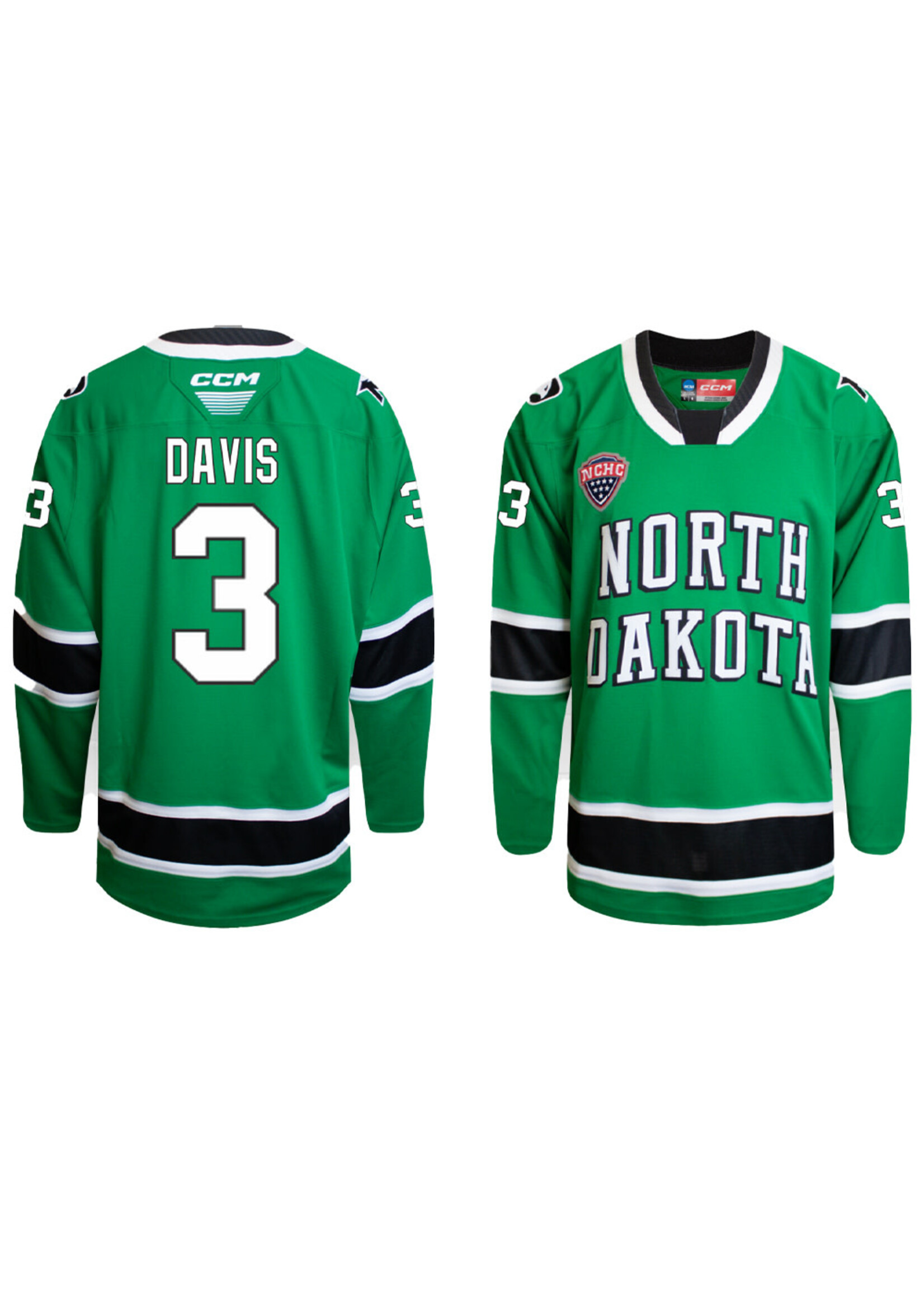 CCM Hockey #3 Connor Davis CCM Hockey Replica Jersey
