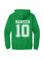 AHUNDYP #10 Kasper Magnussen North Dakota Hockey Sport Adult Hood