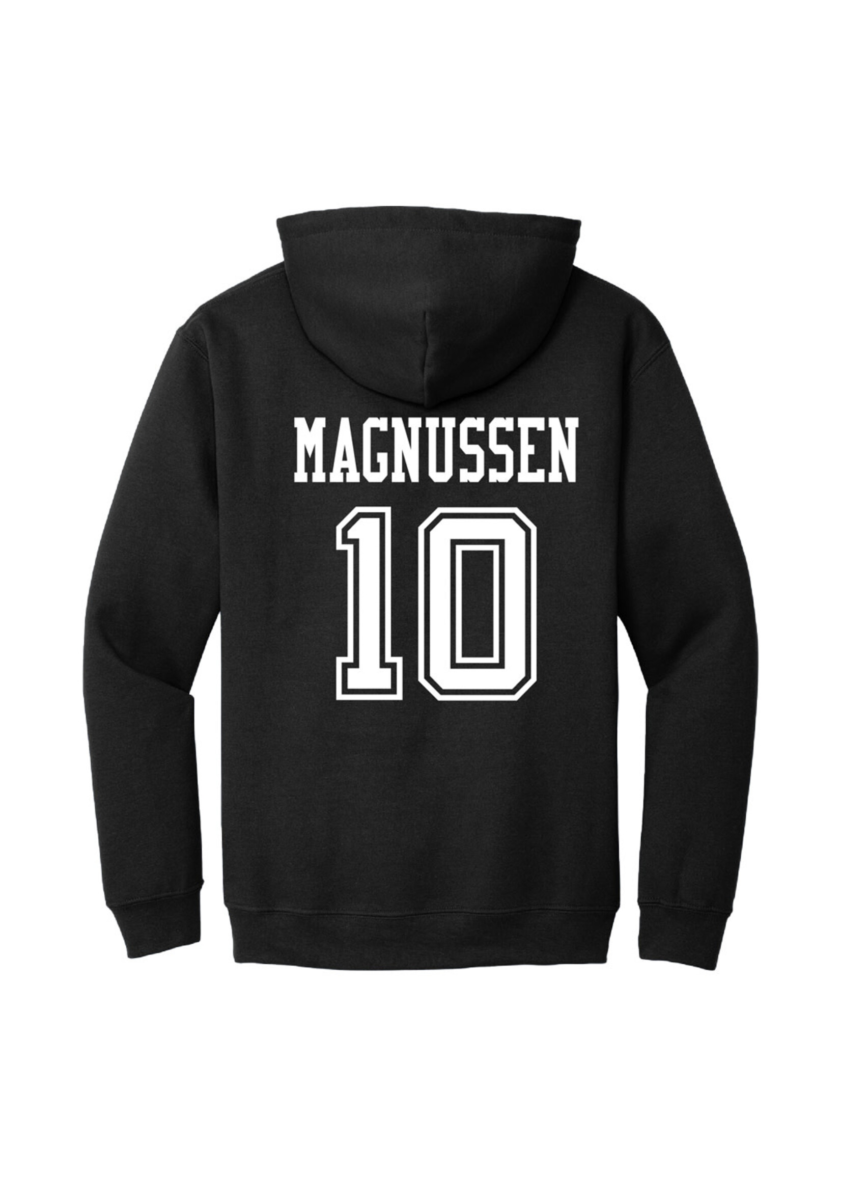 AHUNDYP #10 Kasper Magnussen North Dakota Hockey Sport Youth Hood