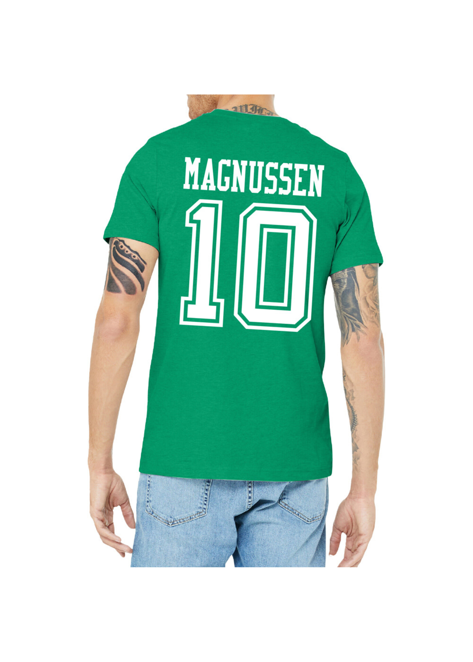 AHUNDYP #10 Kasper Magnussen North Dakota Hockey Sport Adult Tee