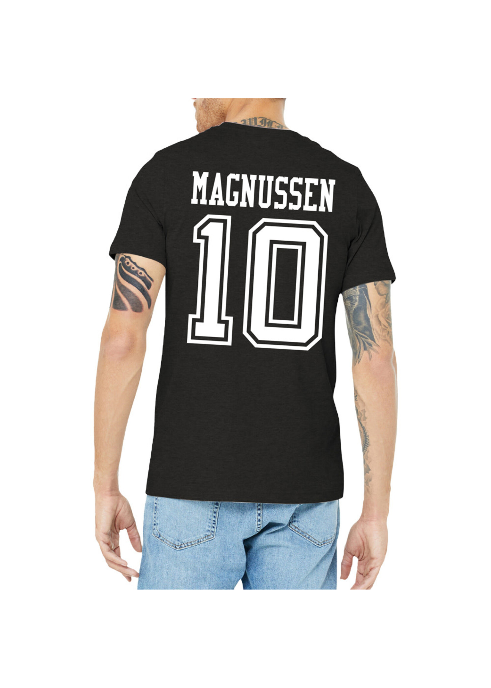 AHUNDYP #10 Kasper Magnussen North Dakota Hockey Sport Adult Tee