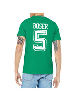 AHUNDYP #5 Brasen Boser North Dakota Hockey Sport Adult Tee