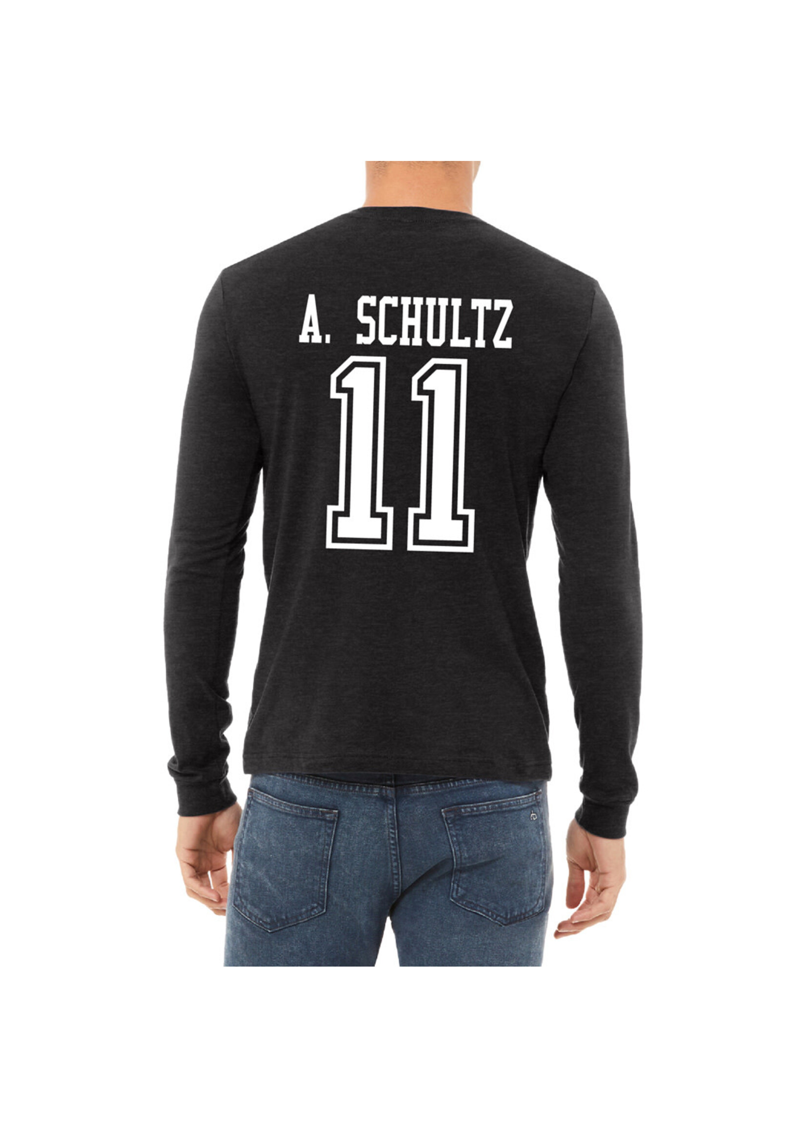 AHUNDYP #11 Ashton Schultz North Dakota Hockey Sport Adult Long Sleeve