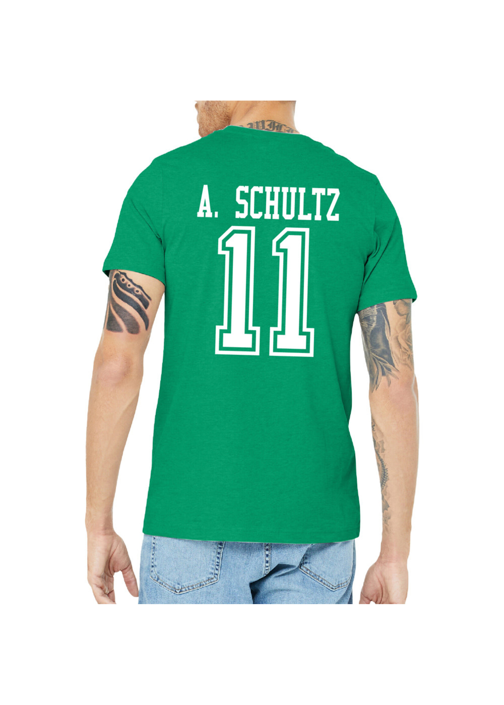 AHUNDYP #11 Ashton Schultz North Dakota Hockey Sport Adult Tee