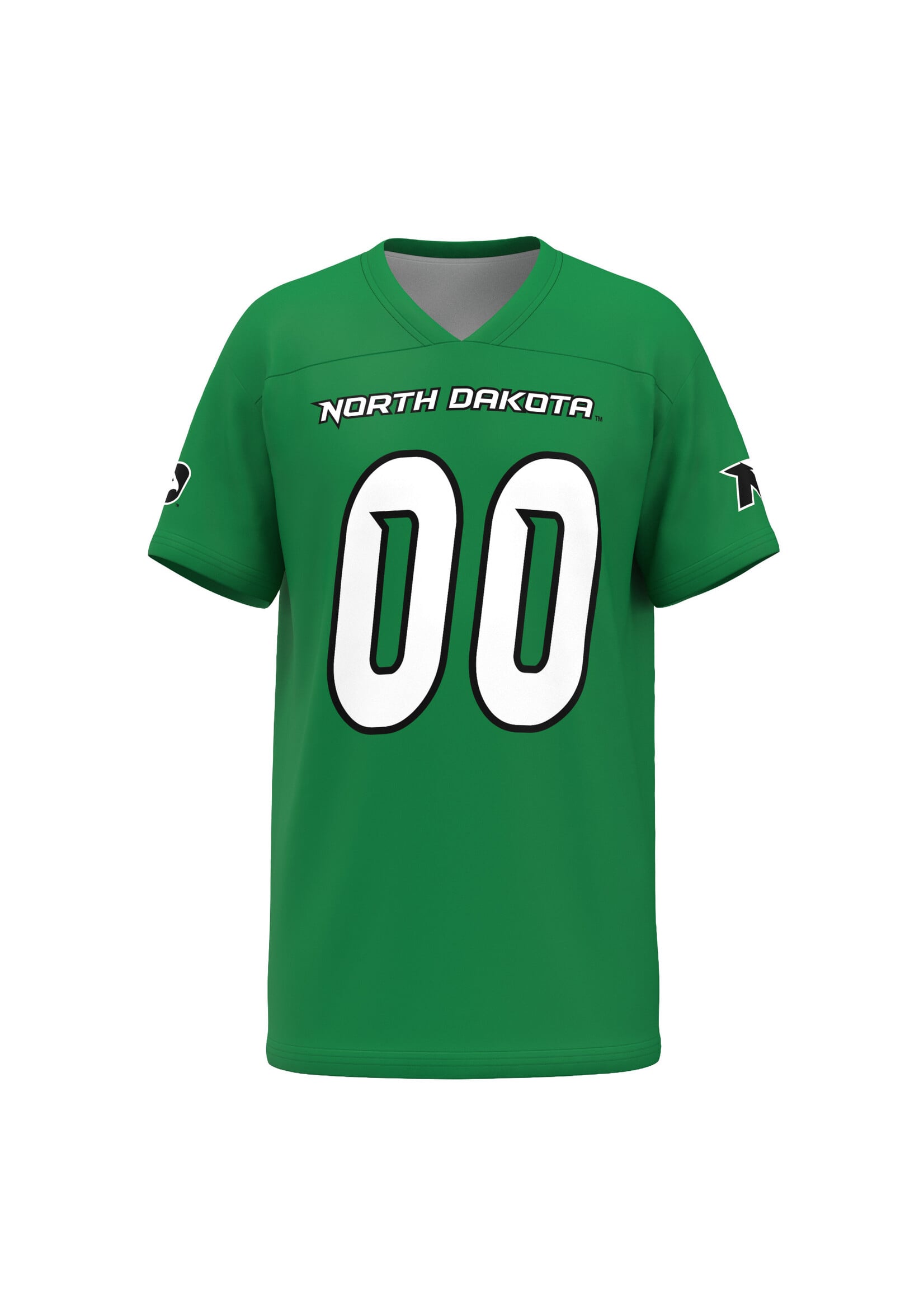 AHUNDYP North Dakota Replica Football Jersey - "YOUR NAME" & # - Adult