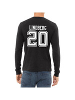 AHUNDYP #20 Gavin Lindberg North Dakota Hockey Sport Adult Long Sleeve