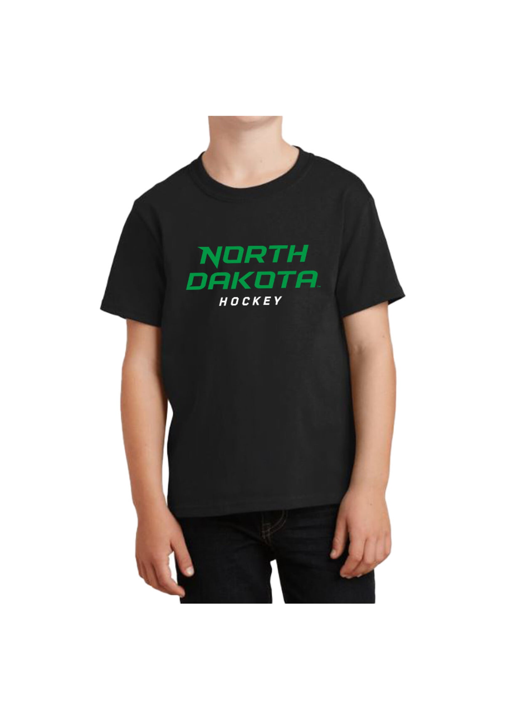 AHUNDYP #20 Gavin Lindberg North Dakota Hockey Sport Youth Tee