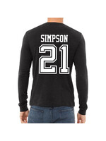 AHUNDYP #21 Cooper Simpson North Dakota Hockey Sport Adult Long Sleeve