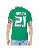 AHUNDYP #21 Cooper Simpson North Dakota Hockey Sport Adult Tee