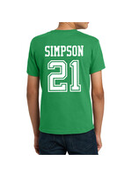 AHUNDYP #21 Cooper Simpson North Dakota Hockey Sport Youth Tee