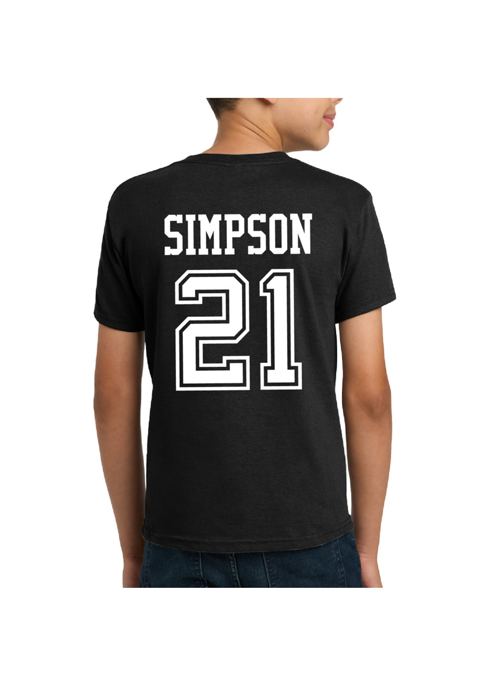 AHUNDYP #21 Cooper Simpson North Dakota Hockey Sport Youth Tee