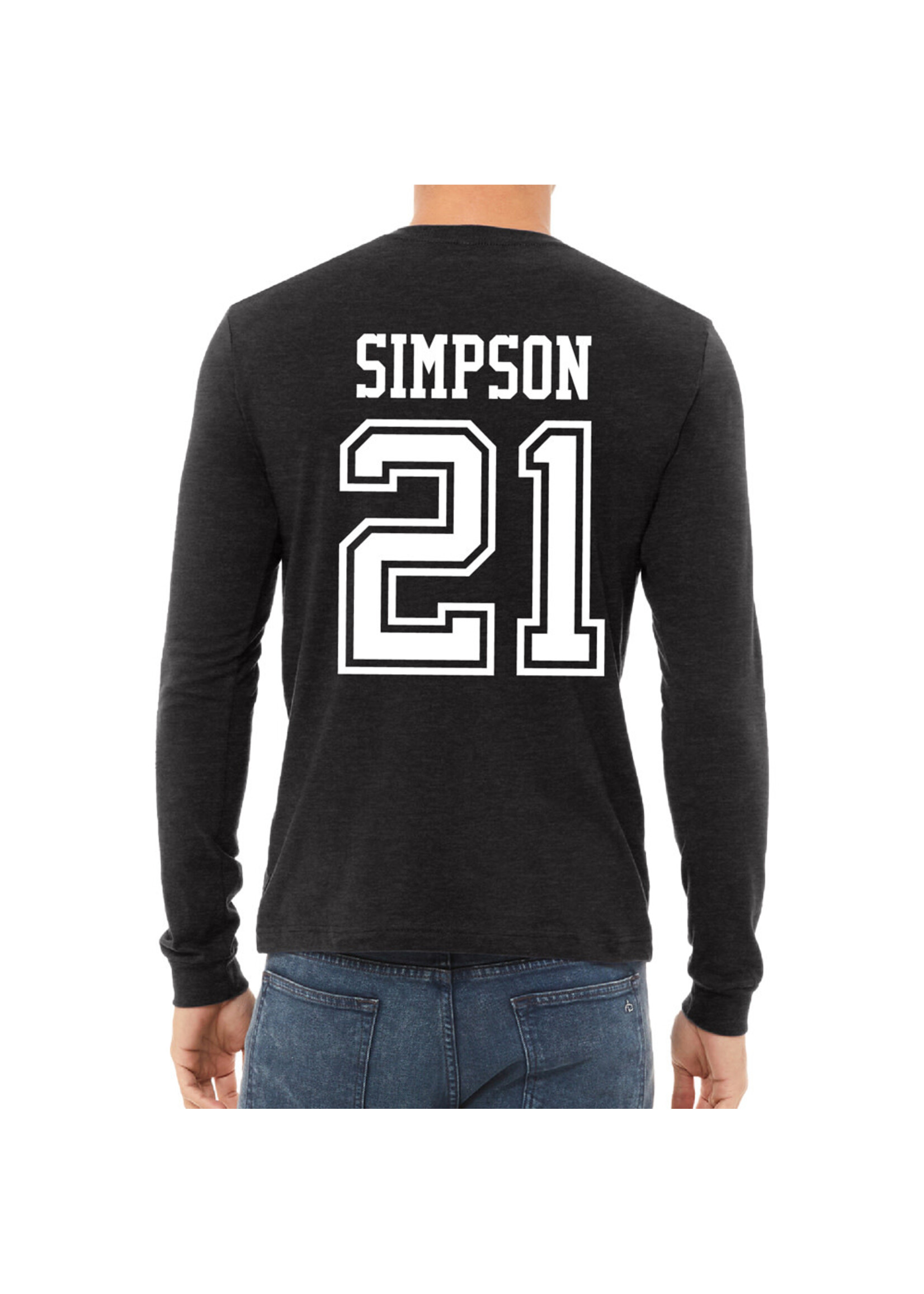 AHUNDYP #21 Cooper Simpson NODAK Shirzee Adult Long Sleeve