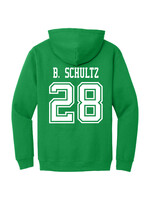AHUNDYP #28 Brock Schultz North Dakota Hockey Sport Adult Hood