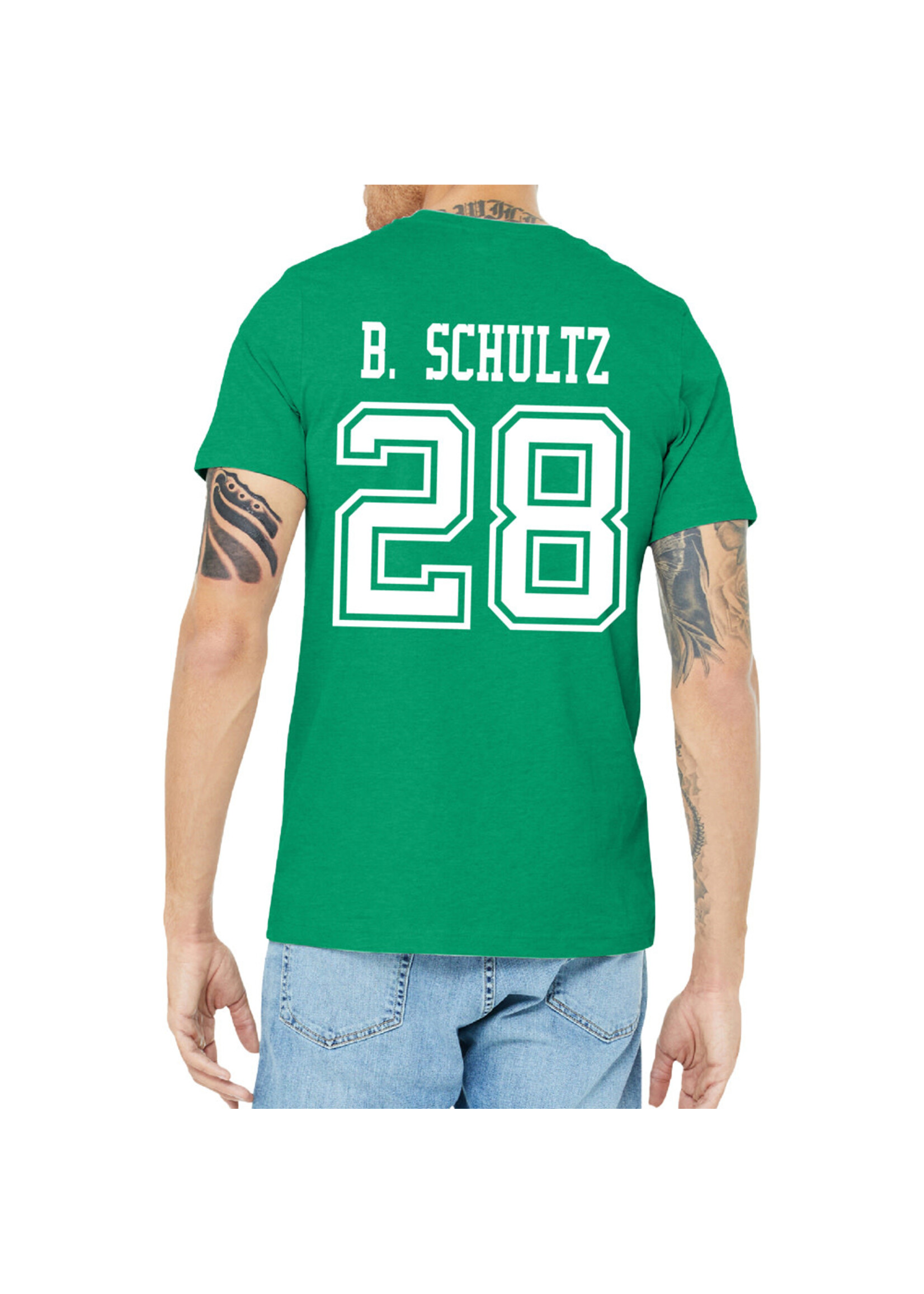 AHUNDYP #28 Brock Schultz North Dakota Hockey Sport Adult Tee
