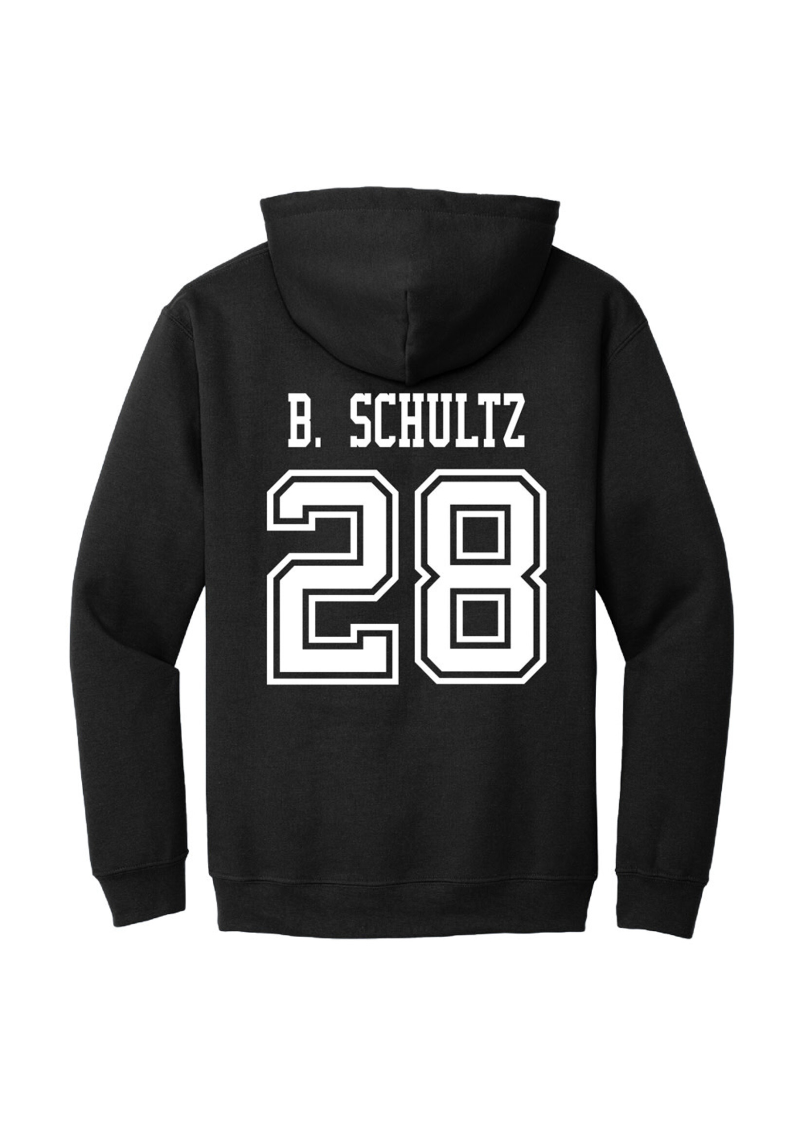 AHUNDYP #28 Brock Schultz NODAK Shirzee Adult Hood
