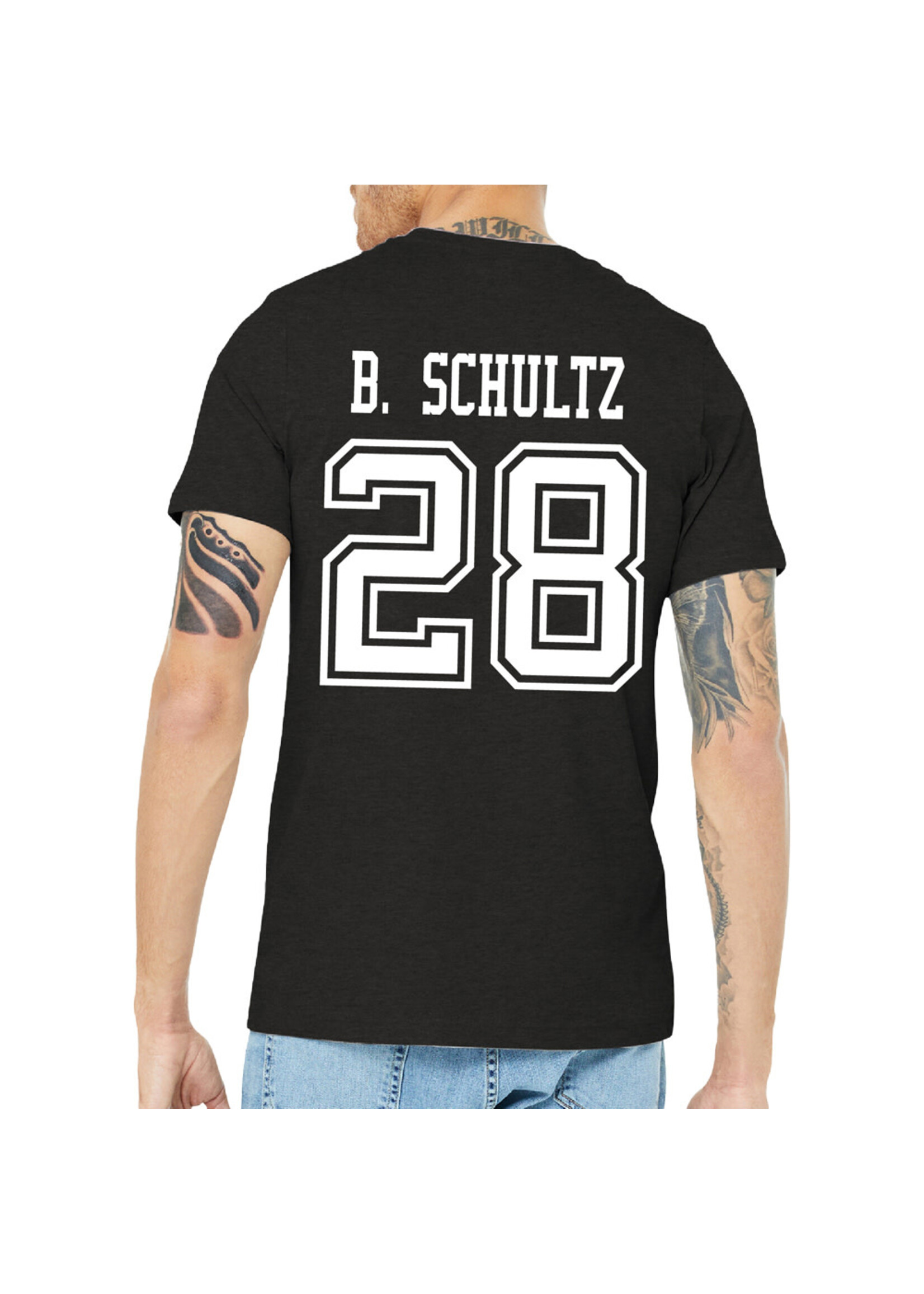 AHUNDYP #28 Brock Schultz NODAK Shirzee Adult Tee