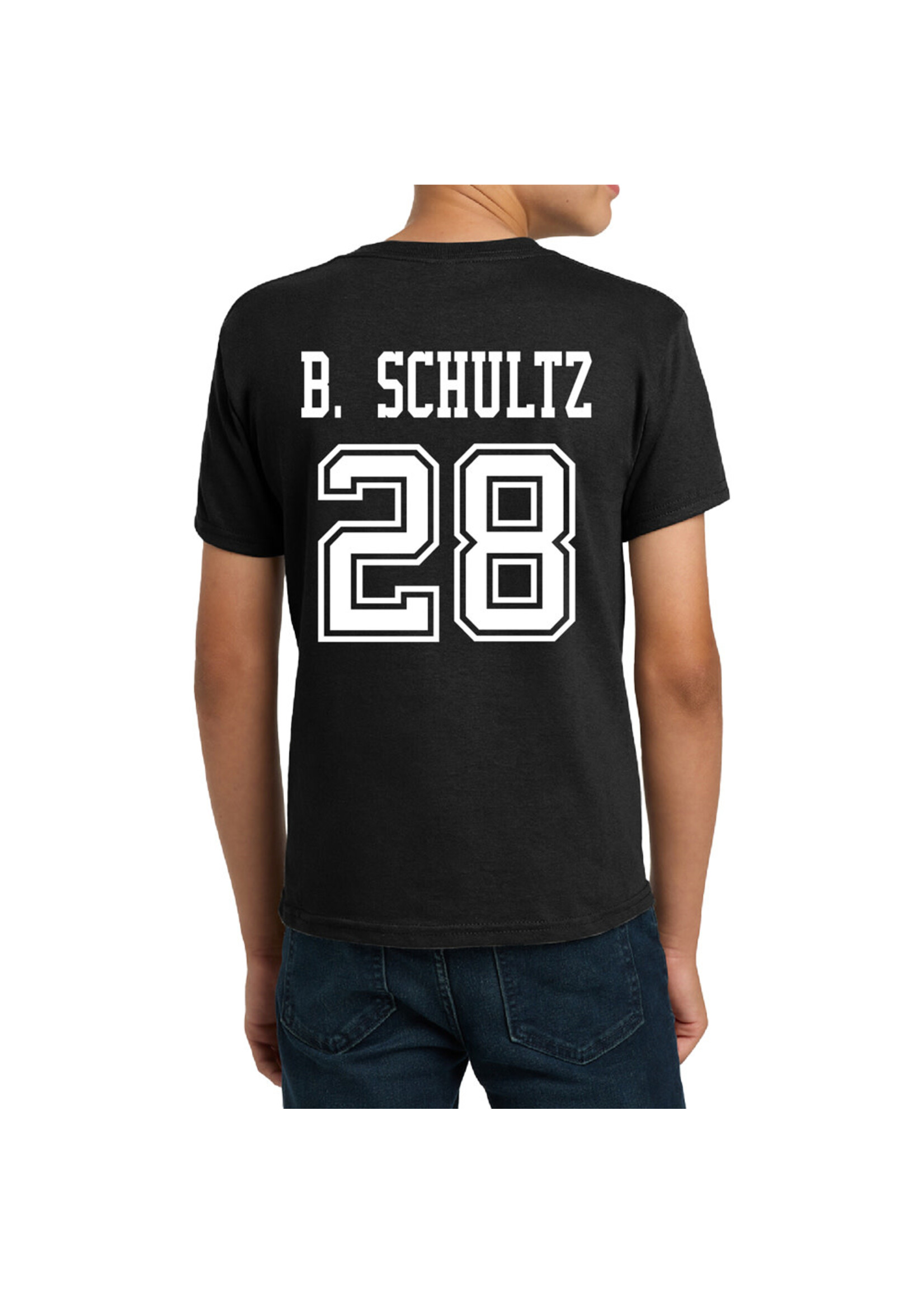AHUNDYP #28 Brock Schultz NODAK Shizee Youth Tee
