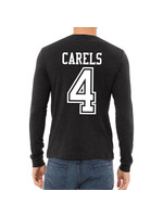 AHUNDYP #4 Carson Carels North Dakota Hockey Sport Adult Long Sleeve