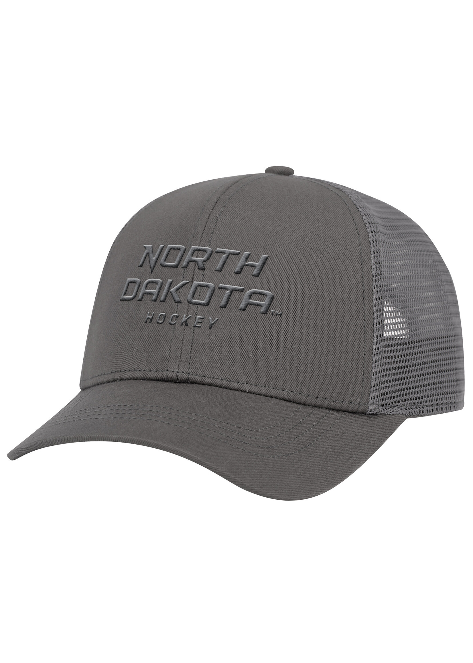 Colosseum Athletics Kier Graphite North Dakota Hockey Hat