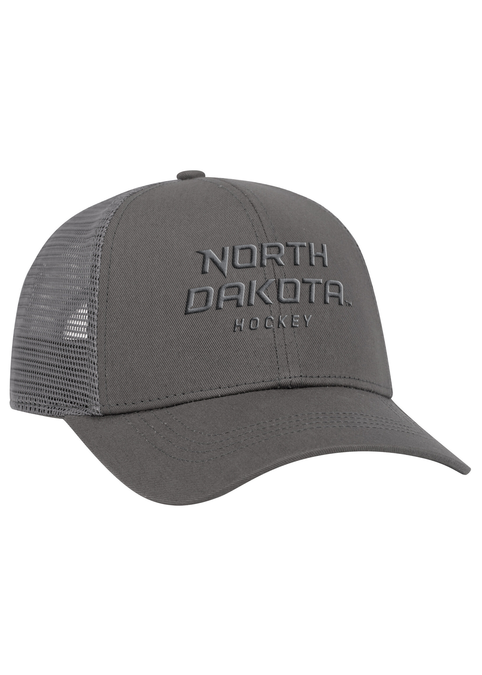 Colosseum Athletics Kier Graphite North Dakota Hockey Hat
