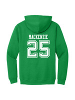 AHUNDYP #25 Ethan MacKenzie North Dakota Hockey Sport Adult Hood