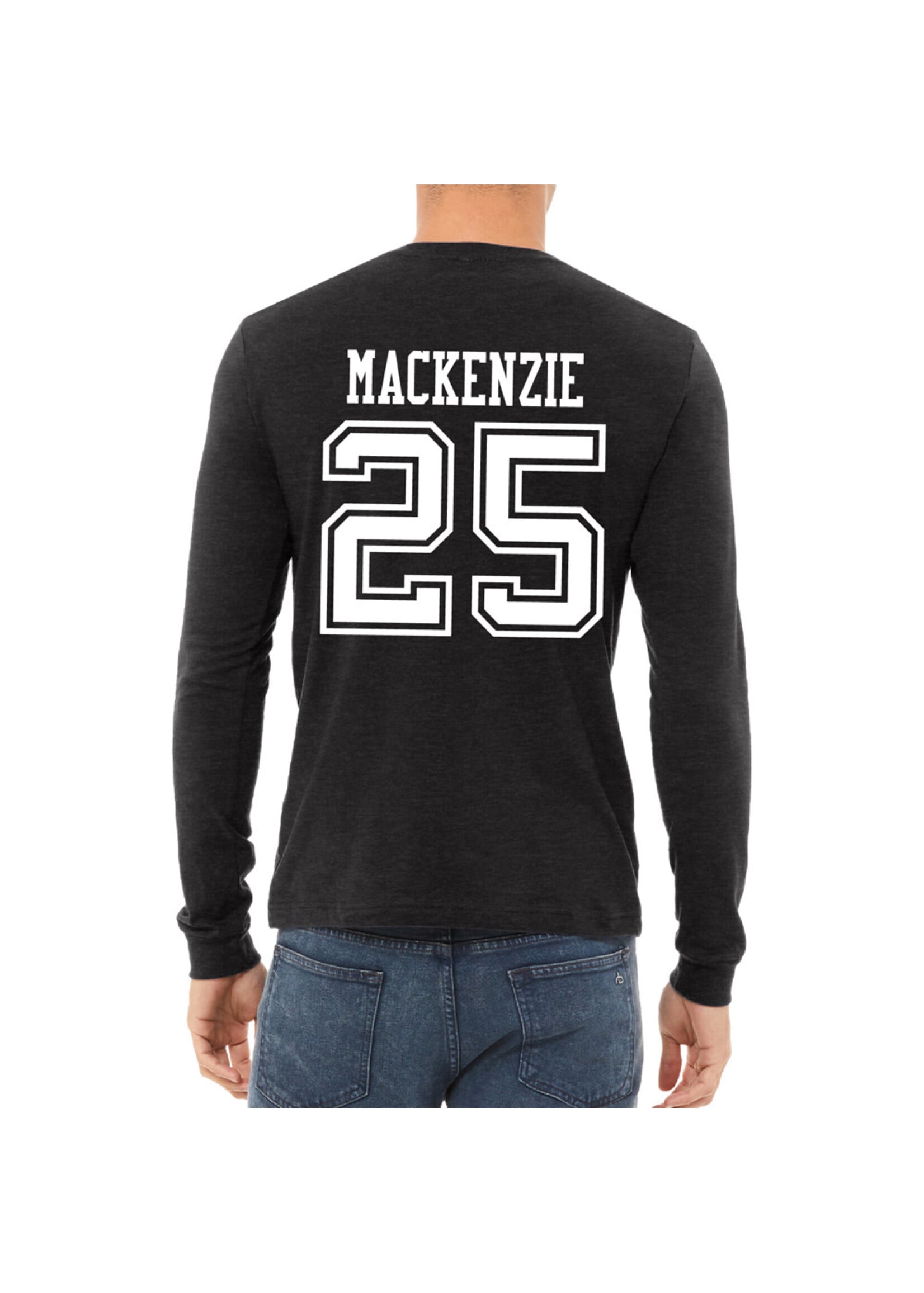 AHUNDYP #25 Ethan MacKenzie North Dakota Hockey Sport Adult Long Sleeve