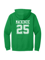 AHUNDYP #25 Ethan MacKenzie North Dakota Hockey Sport Youth Hood